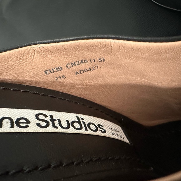 COPY - Leather sandals Acne Studios Nice handmade really comfortable heel shoes - Picture 4 of 7